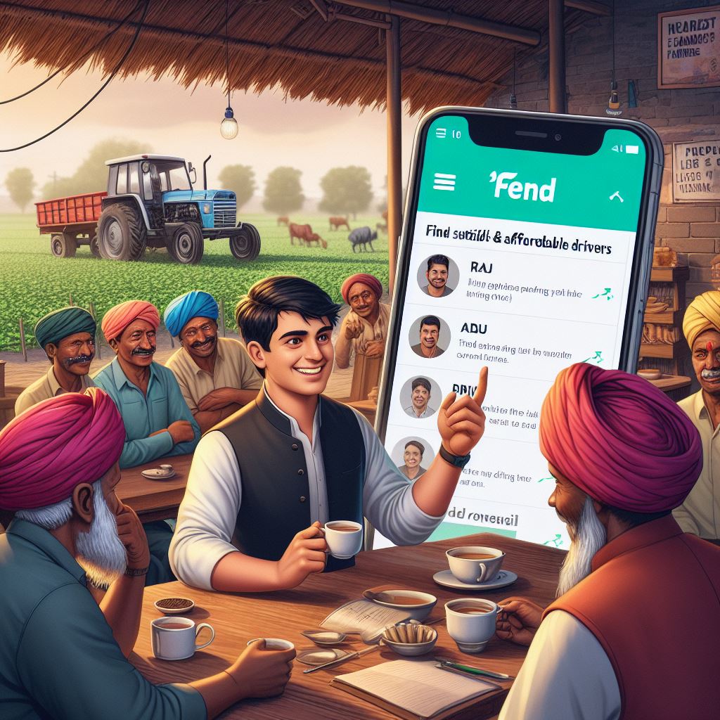 Rural youth earning through Fend platform